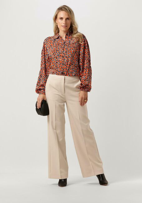 Oranje ANOTHER LABEL Blouses JAYLA DOT SHIRT L/S - large