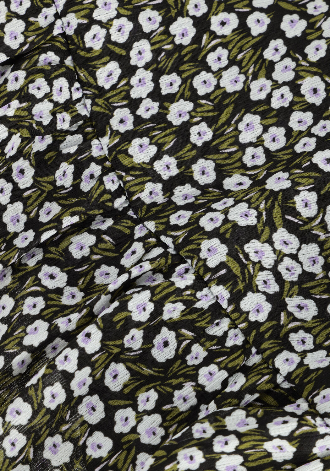 Witte MSCH COPENHAGEN Mini jurk HIBBA RIKKELIE SHORT DRESS AOP - large