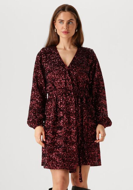 Bordeaux OMODA ATELIER Mini jurk X IRIS - ILSE - large