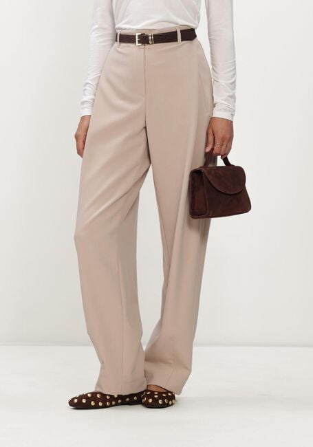 Beige MOSCOW Wijde broek 122-02-COLETTE - large
