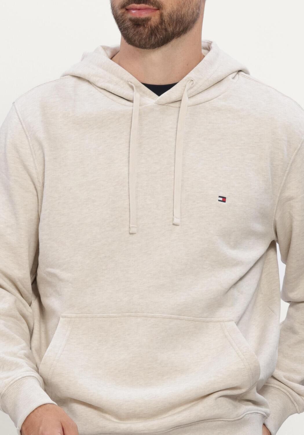 TOMMY HILFIGER Heren Truien & Vesten Essential Terry Hoody Zand