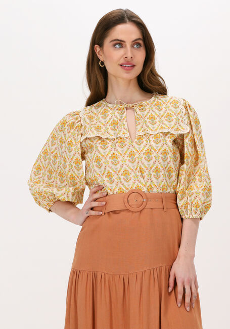 Gele NOTES DU NORD Blouse CAIA TOP - large