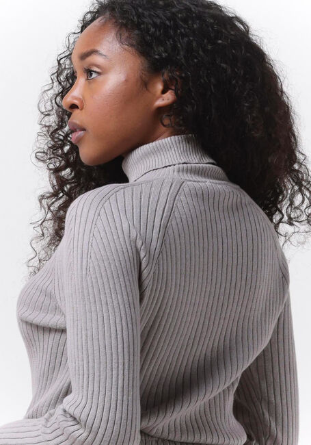 Lichtgrijze ESMÉ STUDIOS Coltrui JUNE ROLL NECK KNIT - large