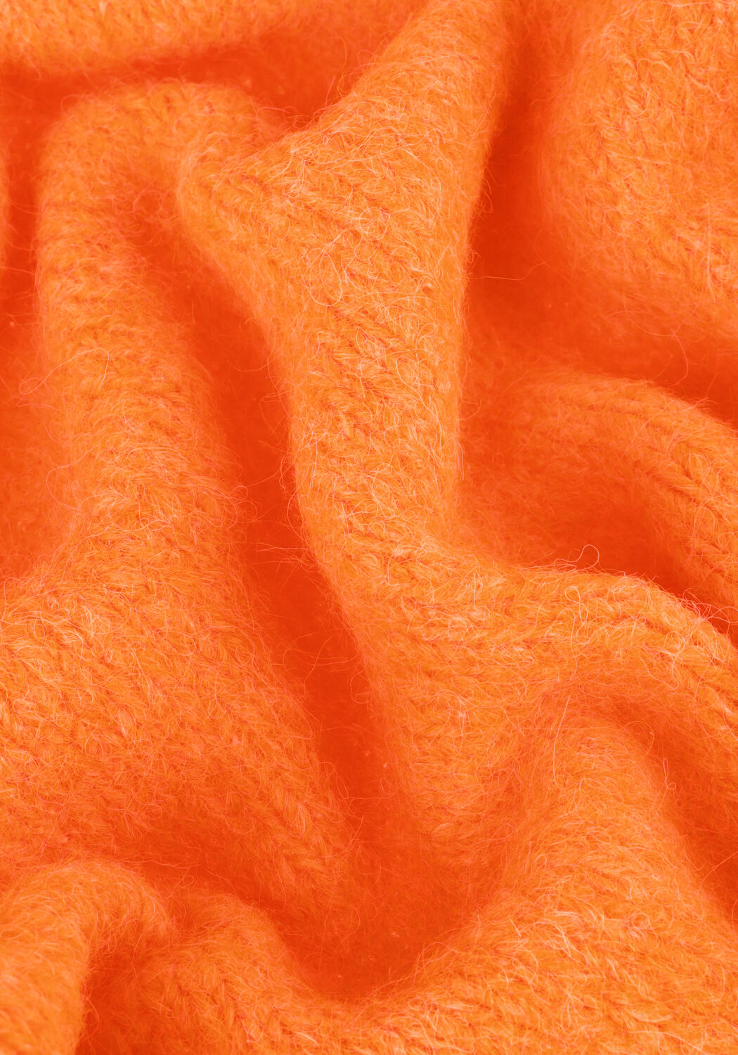 Oranje SUMMUM Vest PUFF SLEEVE CARDIGAN COZY MELANGE KNIT - large