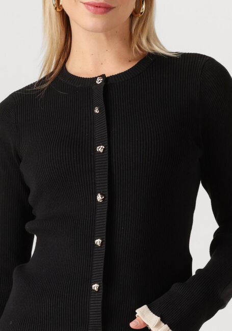 Zwarte Y.A.S. Vest YASFLOMA LS KNIT PULLOVER - large