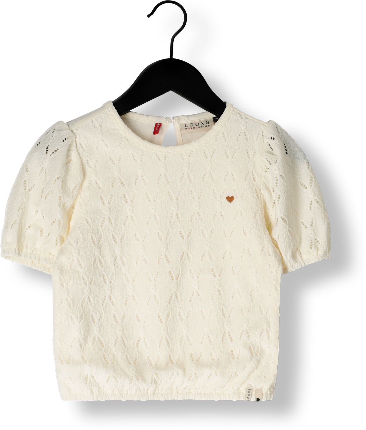 LOOXS Little Meisjes Tops & T-shirts 2411-7120 Gebroken Wit