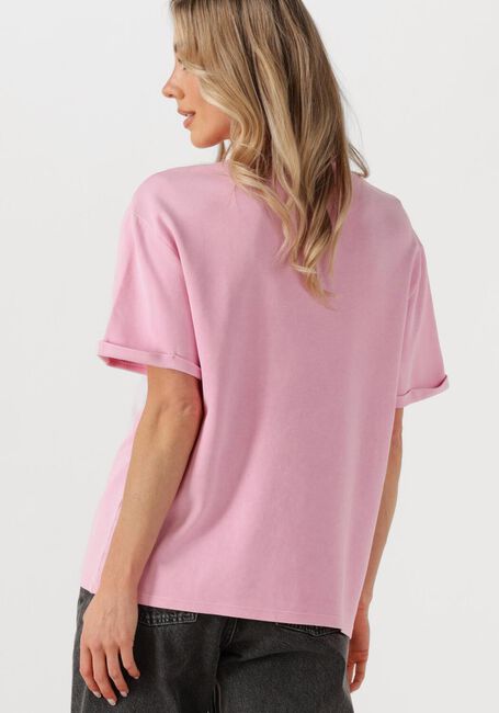 Roze ALIX THE LABEL T-shirt LADIES KNITTED ALIX SHIRT - large