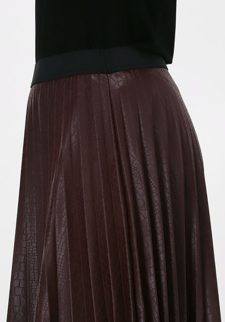 Bordeaux JUFFROUW JANSEN Midirok SKIRT PLISSE - large