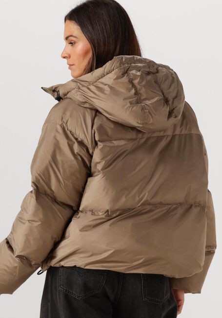 Taupe WITHBLACK Gewatteerde jas WBLEMMA SHORT DOWN PUFFER JACKET - large
