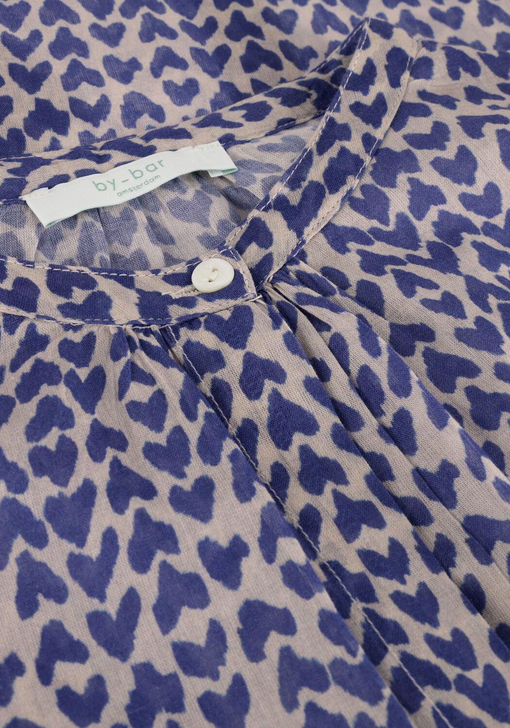 Blauwe BY-BAR Blouses CECILE LOVE BLOUSE - large