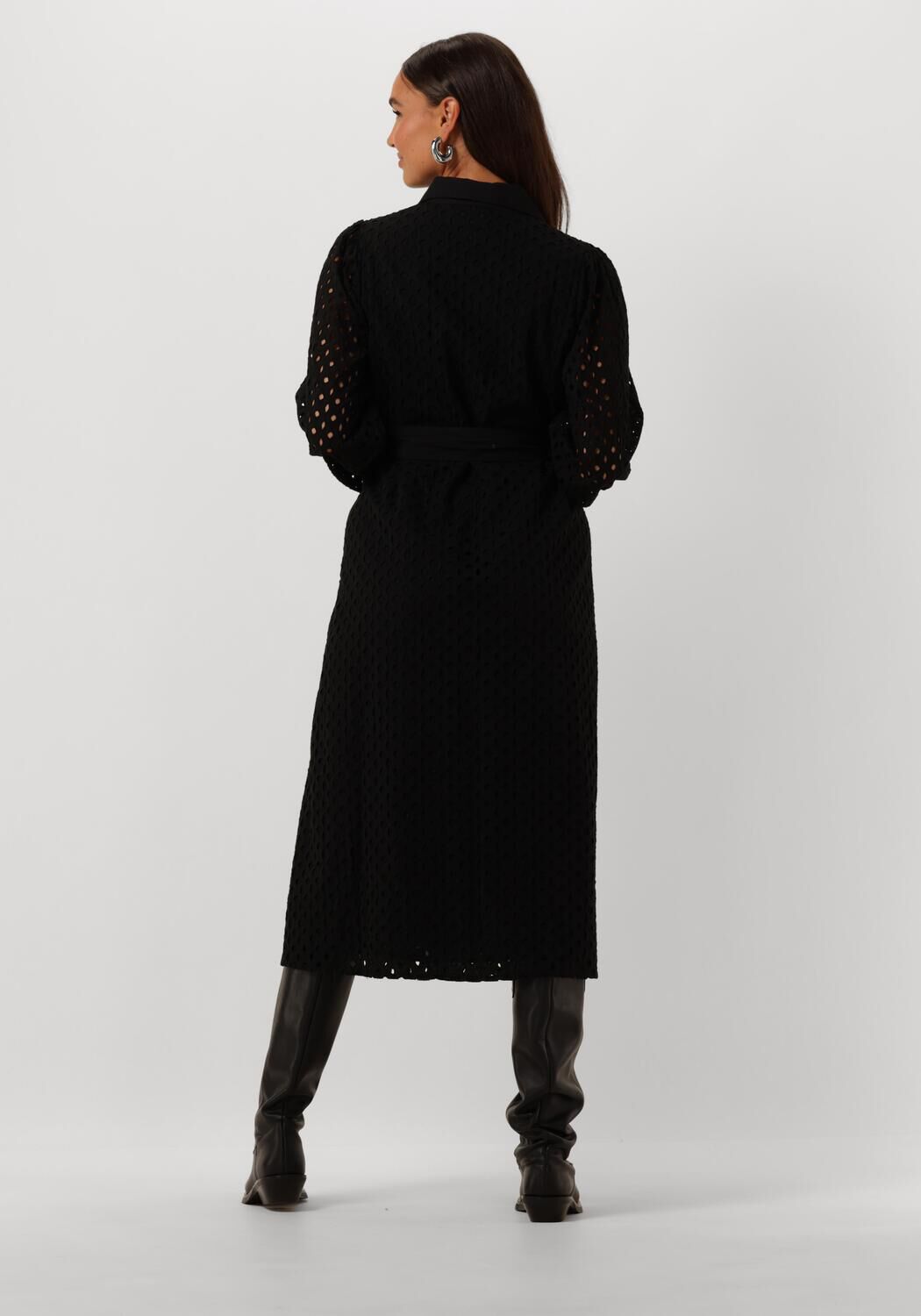 Y.A.S. Dames Jurken Yasjosanne 7 8 Midi Dress Zwart