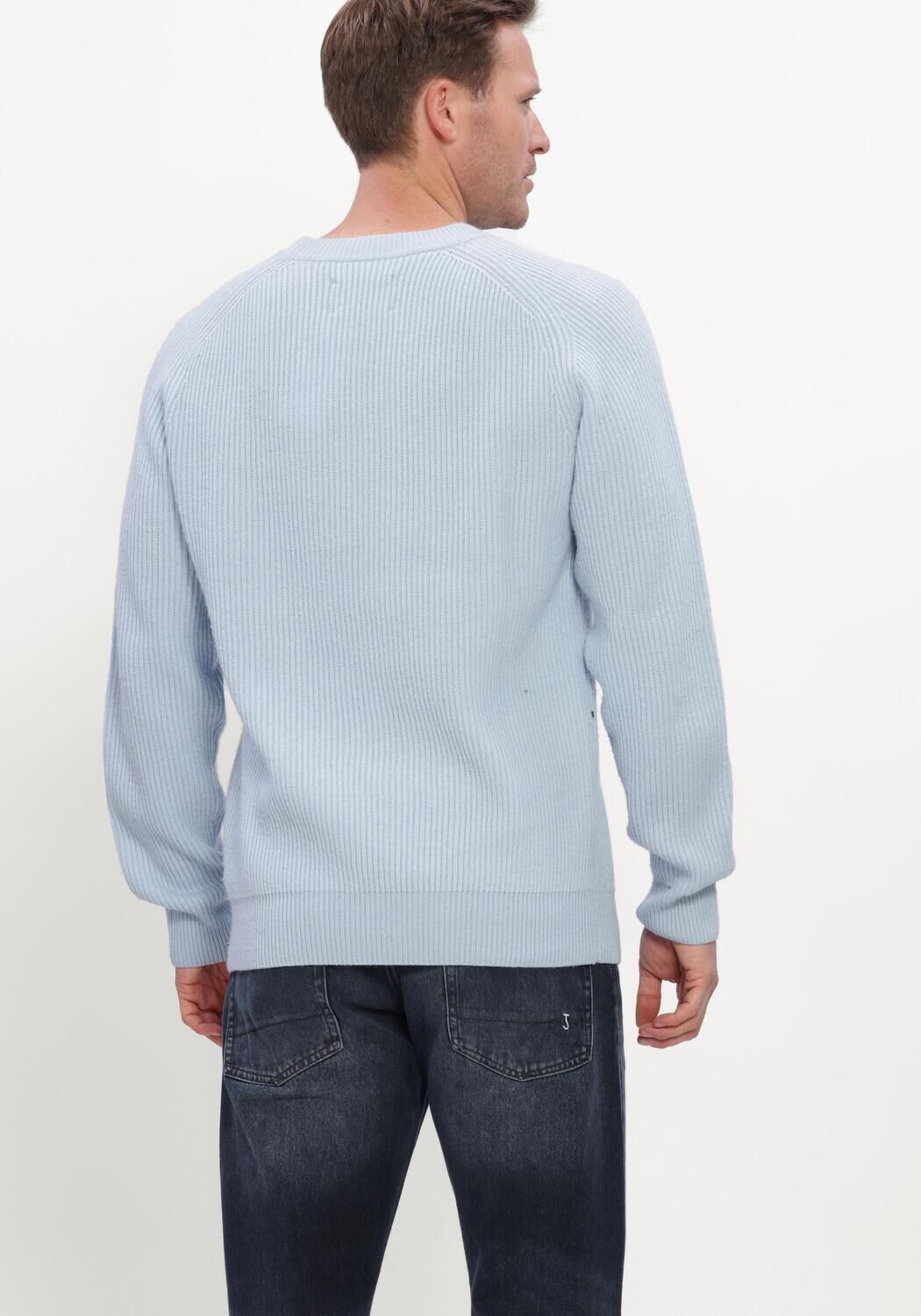 Lichtblauwe RESTER&Ouml;DS Trui RTMICHAEL PULLOVER - large