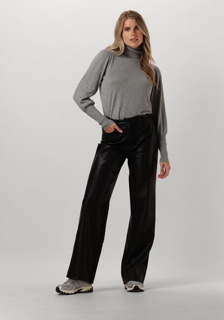 Grijze NOTRE-V Coltrui BASIC KNIT BLOUSE - large