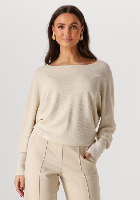 Gebroken wit NUKUS Top BATWING PULLOVER LUREX - large