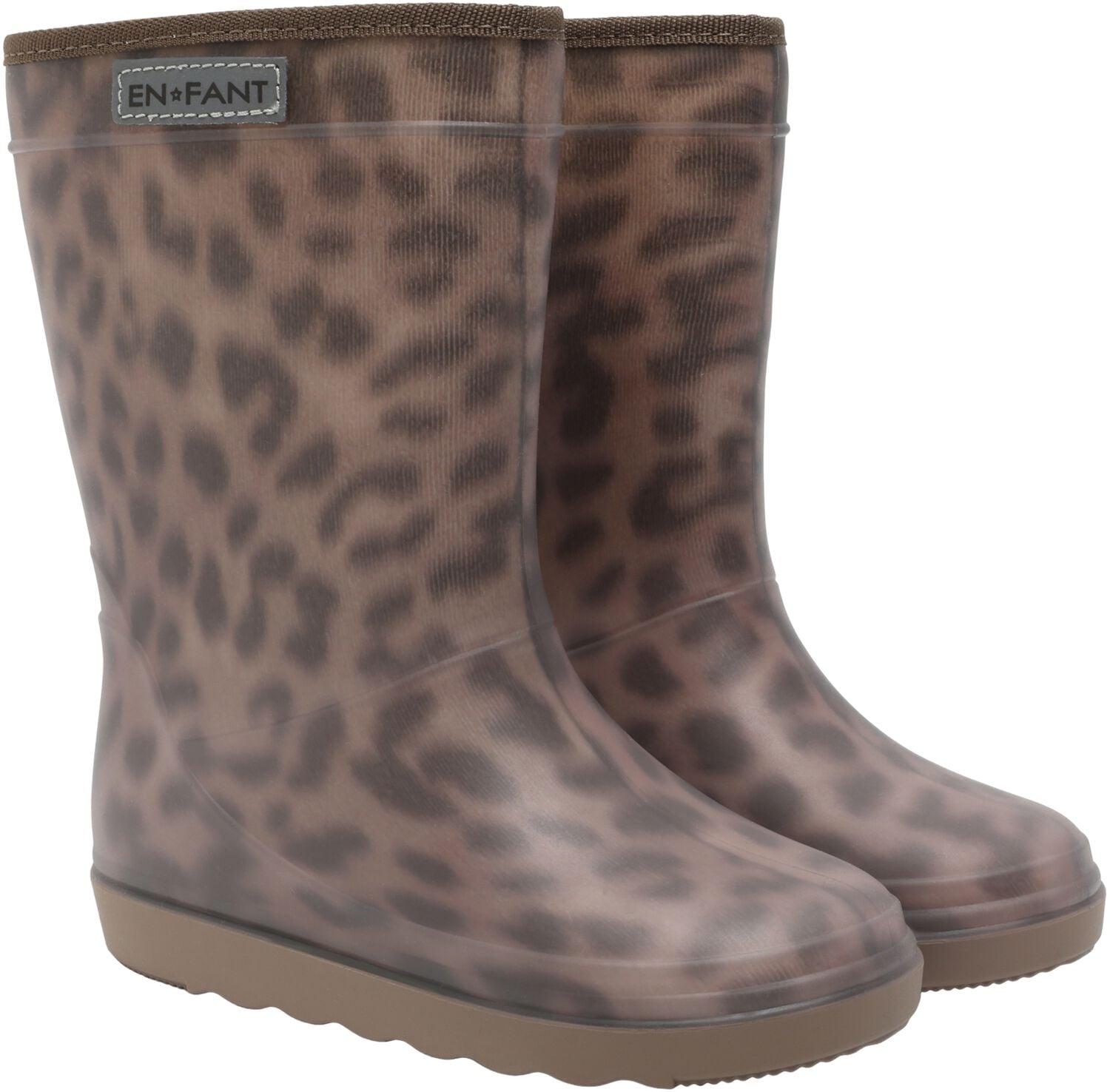 ENFANT Bruine Laarzen Thermo Boots Print