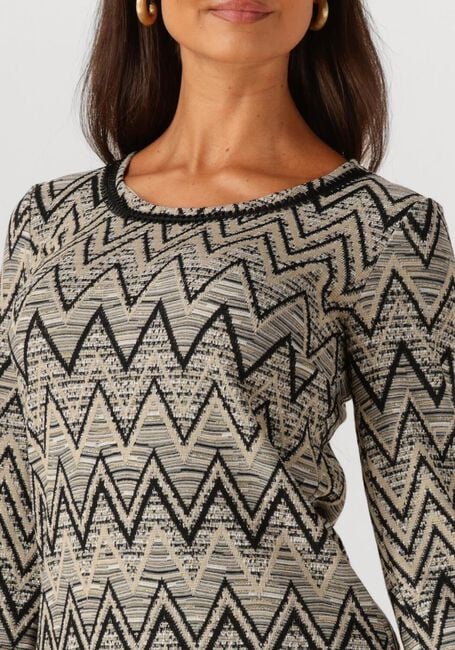 Beige ANA ALCAZAR Mini jurk A SHAPED DRESS - large