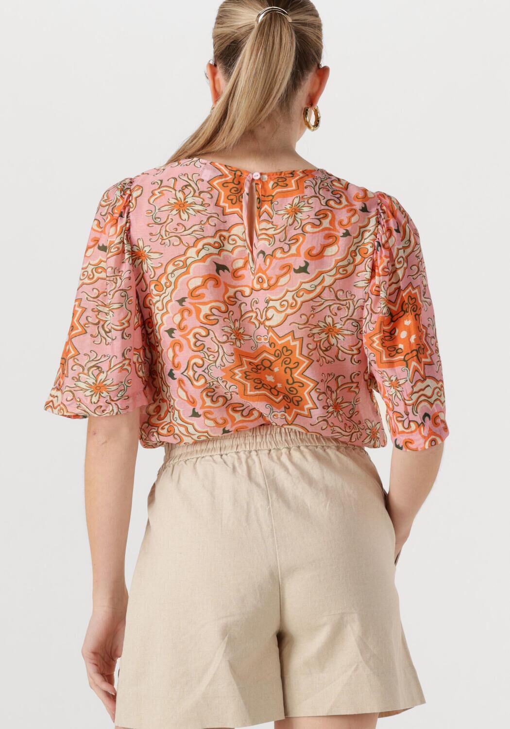 OBJECT Dames Tops & T-shirts Objholly S s Re Top 138 Multi