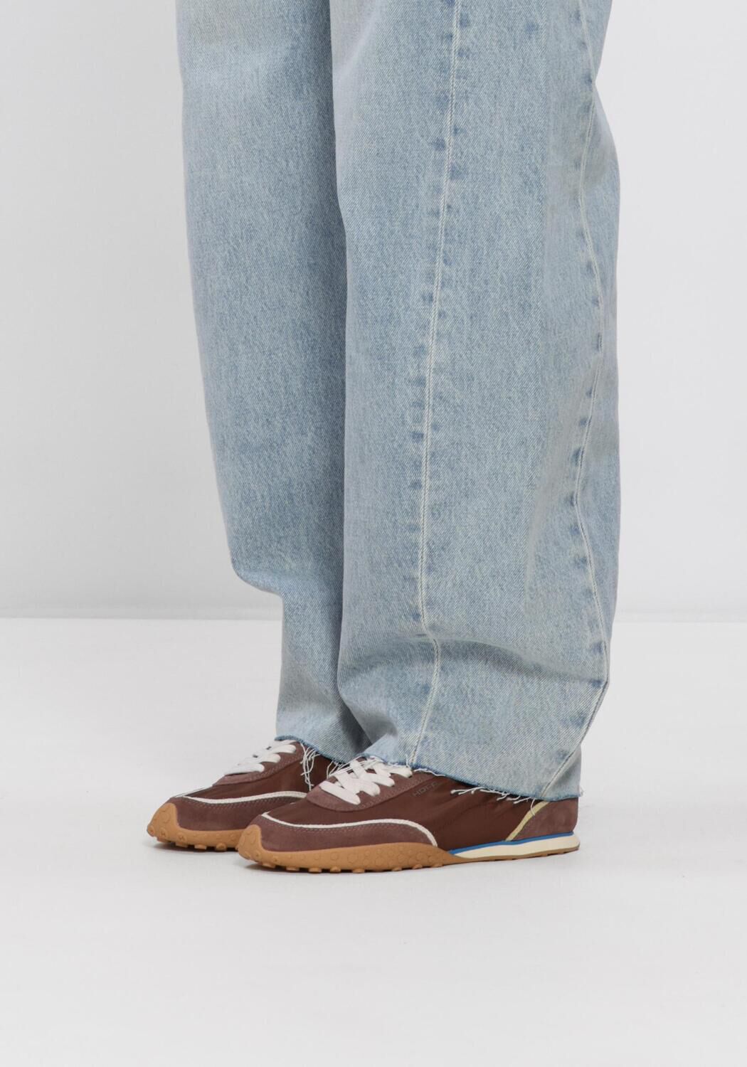 Bruine THE HOFF BRAND Lage sneakers BRIDGE - large