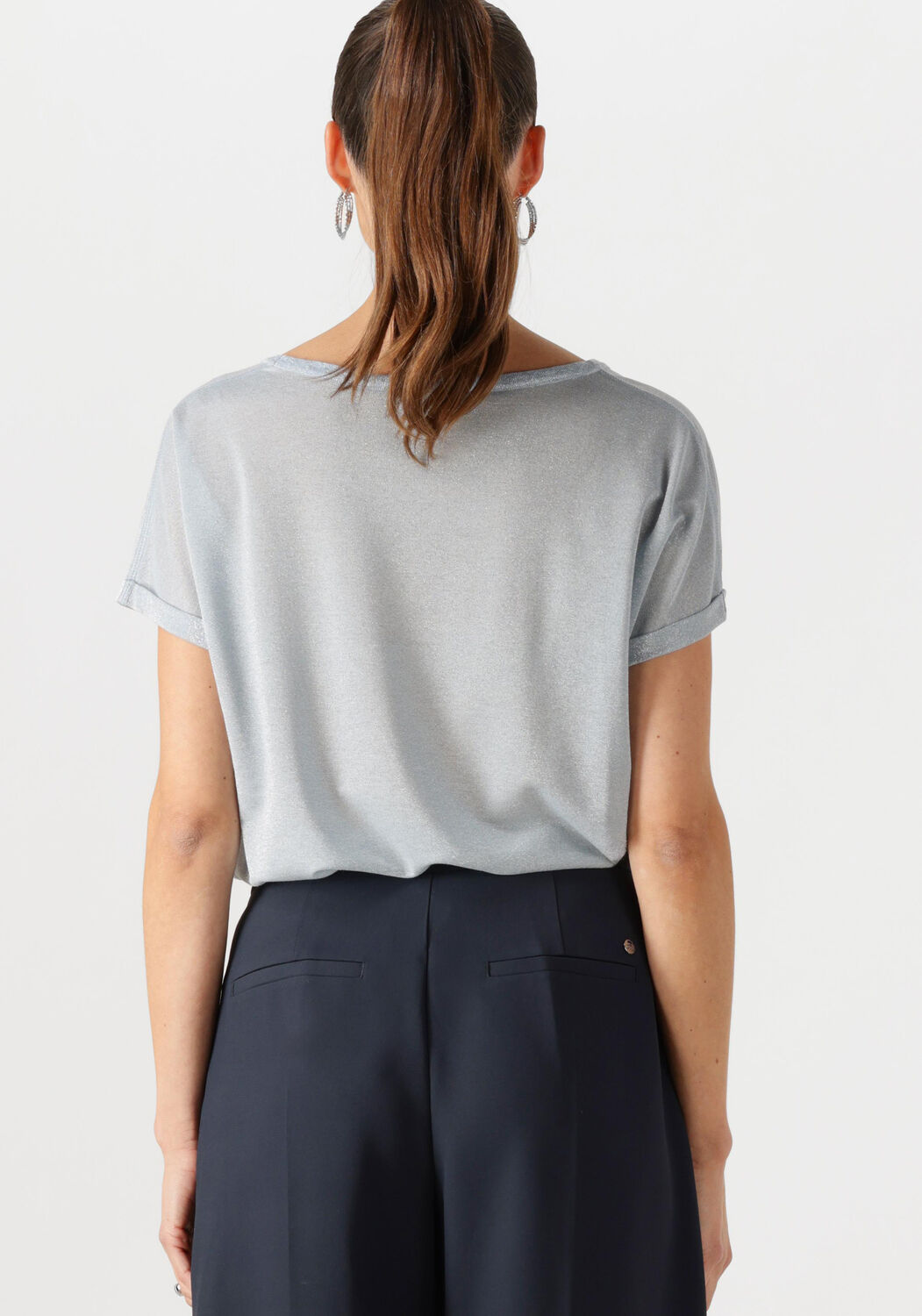 MOS MOSH Dames Tops & T-shirts Mmkay Tee Blauw