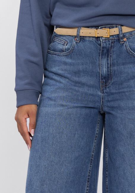 Blauwe MSCH COPENHAGEN Wide jeans MSCHTURIG ALENA PANTS - large