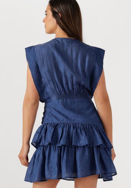 Donkerblauwe SUNCOO Mini jurk CYANA - large