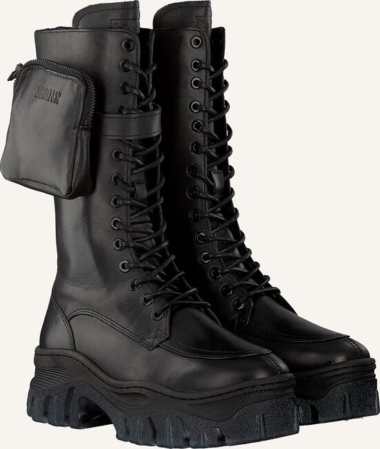 Zwarte BRONX Veterboots JAXSTAR 14187 Zwarte BRONX Veterboots JAXSTAR 14187 - large