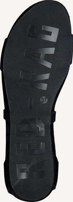 Zwarte RED-RAG Platte sandalen 79210 Zwarte RED-RAG Platte sandalen 79210 - large