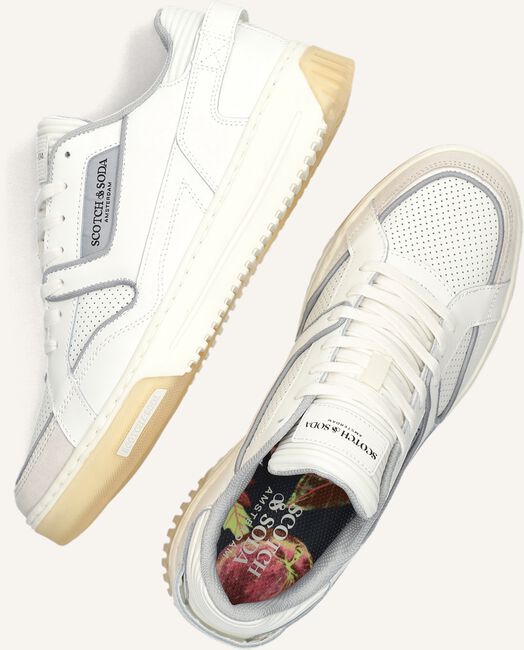 Witte SCOTCH & SODA Lage sneakers NEW CUP Witte SCOTCH & SODA Lage sneakers NEW CUP - large