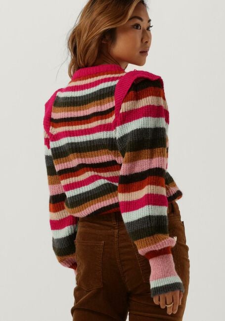 Groene FABIENNE CHAPOT Trui RAINBOW PULLOVER - large