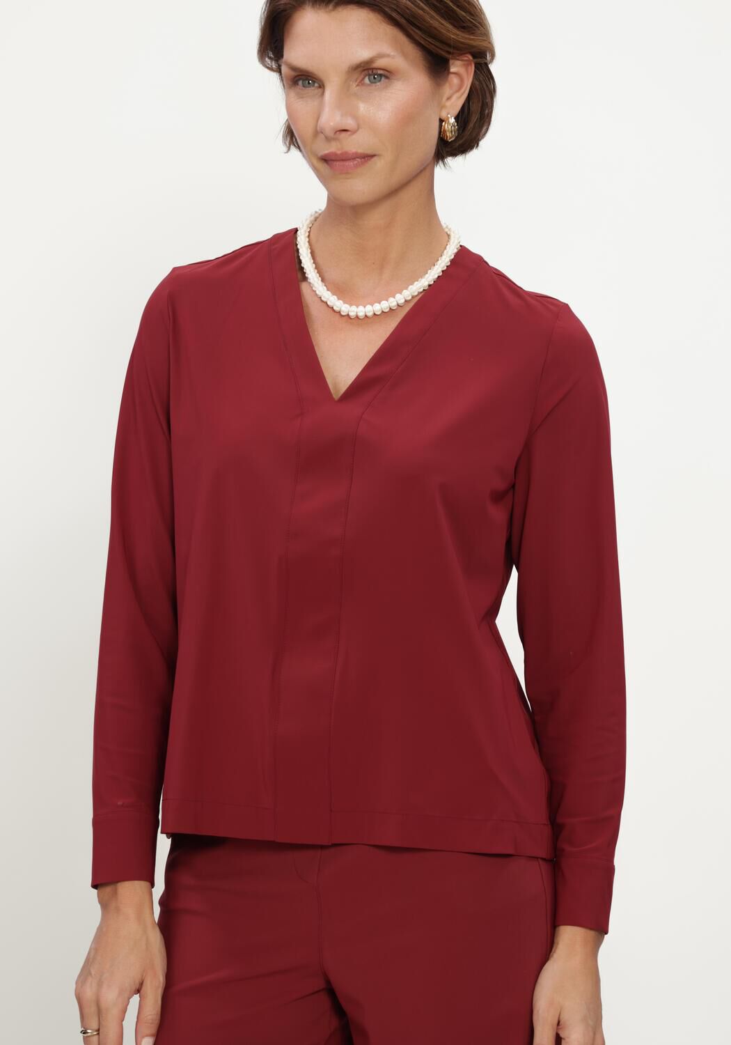 Bordeaux STUDIO ANNELOES Top Ulla top - large