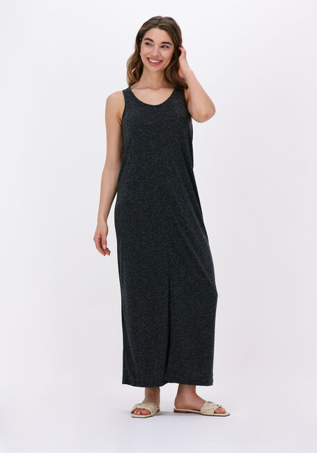 Donkergrijze SELECTED FEMME Maxi jurk SLFIVY SL ANKLE SLIT DRESS - large