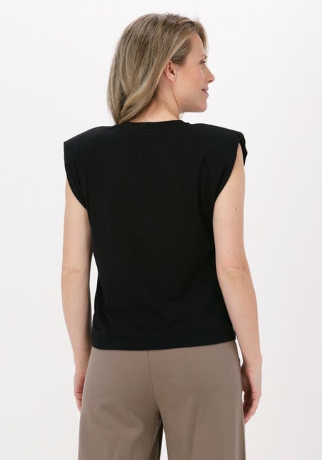 Zwarte OBJECT T-shirt OBJSTEPHANIE JEANETTE S/S TOP - large