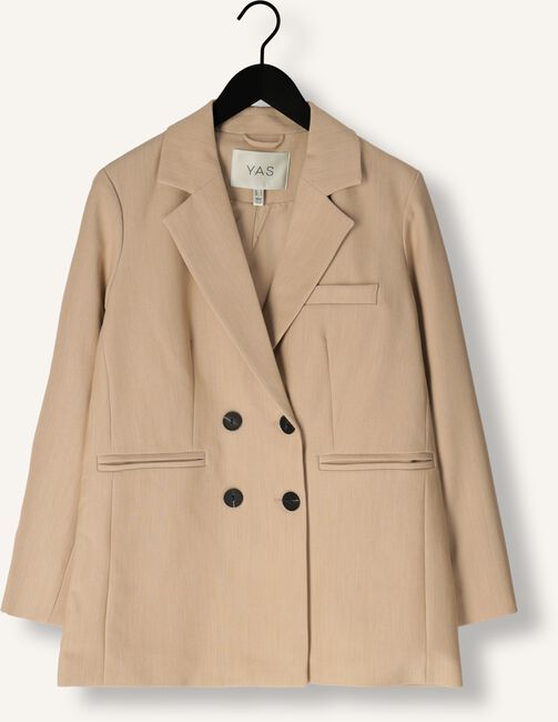 Beige Y.A.S. Blazer YASLIKKA LS OVERSIZED BLAZER S. Beige Y.A.S. Blazer YASLIKKA LS OVERSIZED BLAZER S. - large