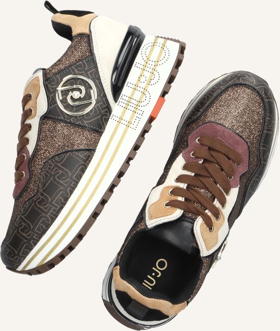 Bruine LIU JO Lage sneakers MAXI WONDER 24 Bruine LIU JO Lage sneakers MAXI WONDER 24 - large