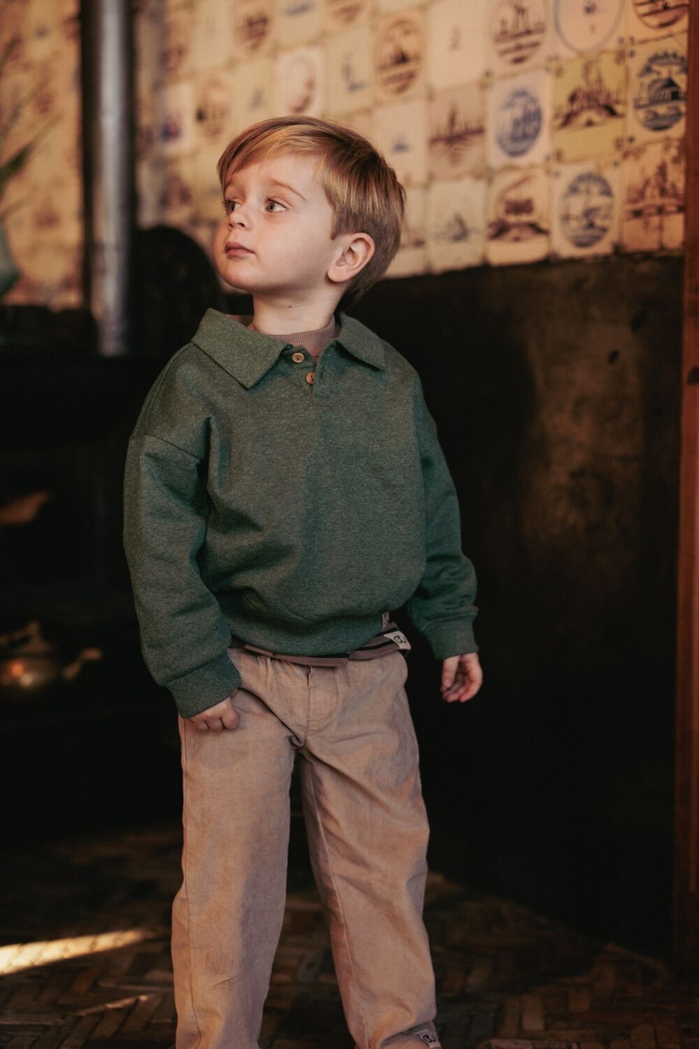 Zand MR.LOUTRE Pantalon WILLIAM - large