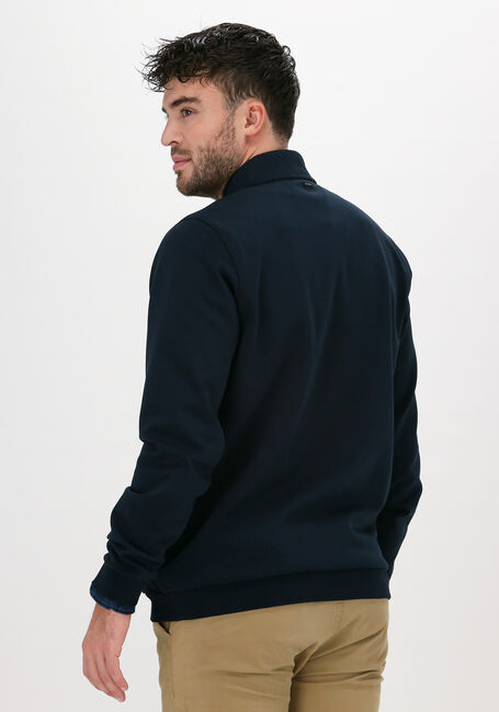 Donkerblauwe VANGUARD Jack ZIP JACKET MIXED MATERIAL - large