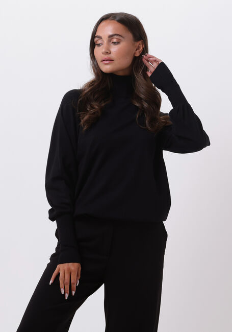 Chemisier Noir Léger Ottod’Ame – Taille 36, Motif Dentelle, Parfait Pour L’été