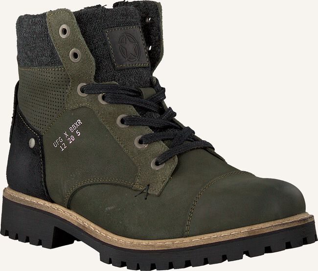 Groene BULLBOXER Veterboots AHA518 Groene BULLBOXER Veterboots AHA518 - large