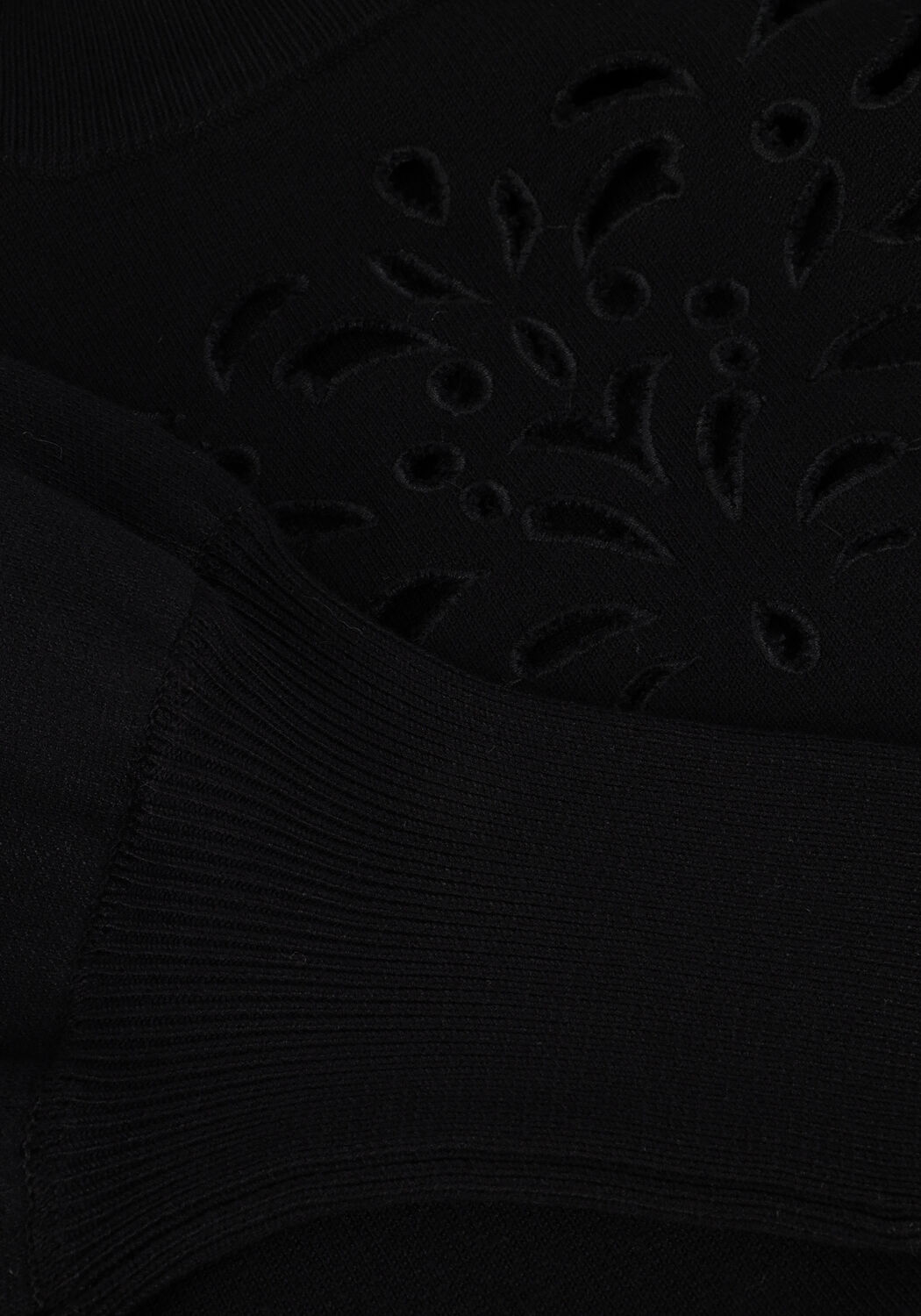 Zwarte Y.A.S. Trui YASFIRAZ LS KNIT PULLOVER - large