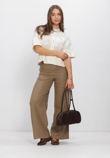 Oker ROUGE EDIT Blazers ROUSUMMER HW W/F TROUSER - large
