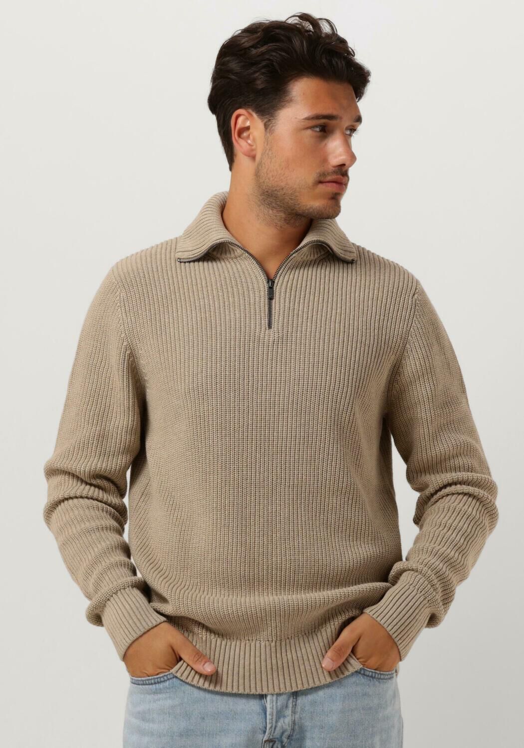 SAINT STEVE Heren Truien & Vesten Liam Beige