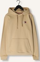 Beige TOMMY JEANS Sweater TJM REG BADGE HOODIE Beige TOMMY JEANS Sweater TJM REG BADGE HOODIE - medium