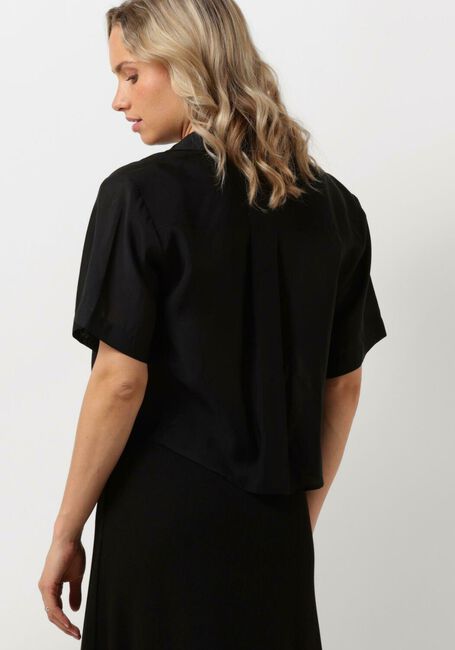 Zwarte ANOTHER LABEL Top DANI TOP S/S - large