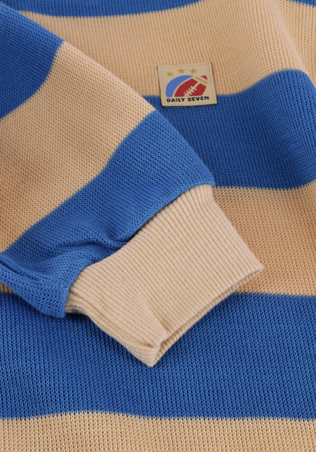 Multi DAILY7 Trui OVERSIZED SWEATER BIG STRIPE - large