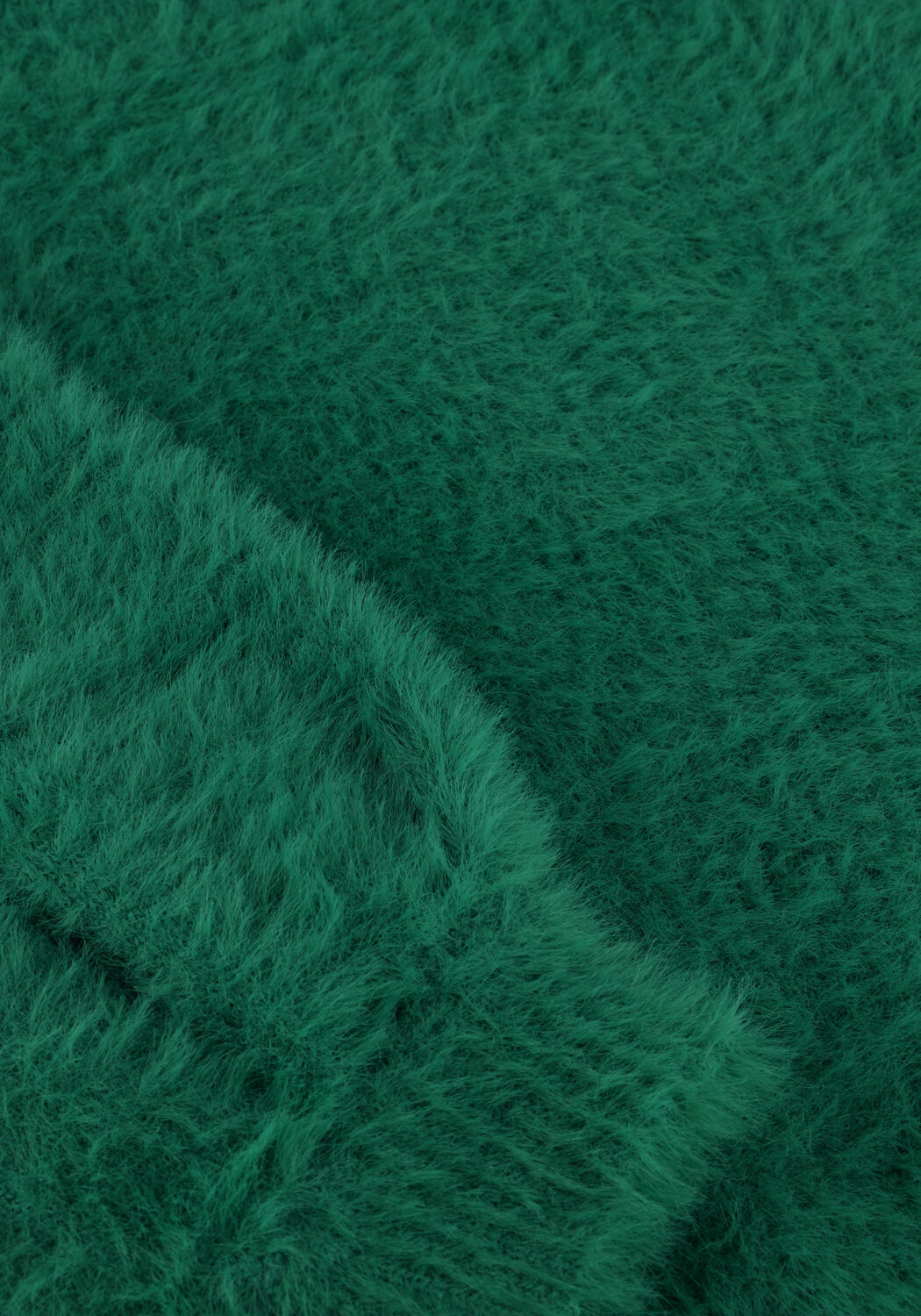 Groene NONO Trui KATE SOFT FLUFFY SWEATER - large