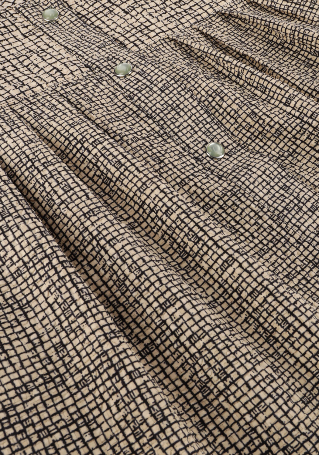 Zwarte SECOND FEMALE Mini jurk FLOS DRESS - large