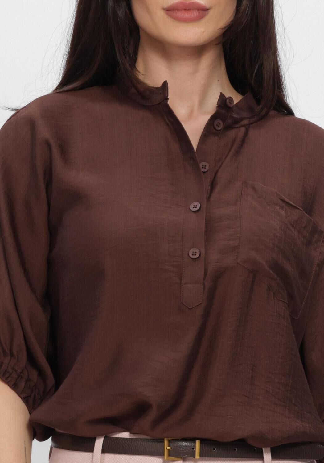 Bruine MINUS Blouses MSBARBARA BLOUSE - large