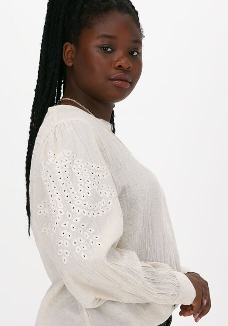 Ecru BY-BAR Blouses IVY SLUB BLOUSE - large