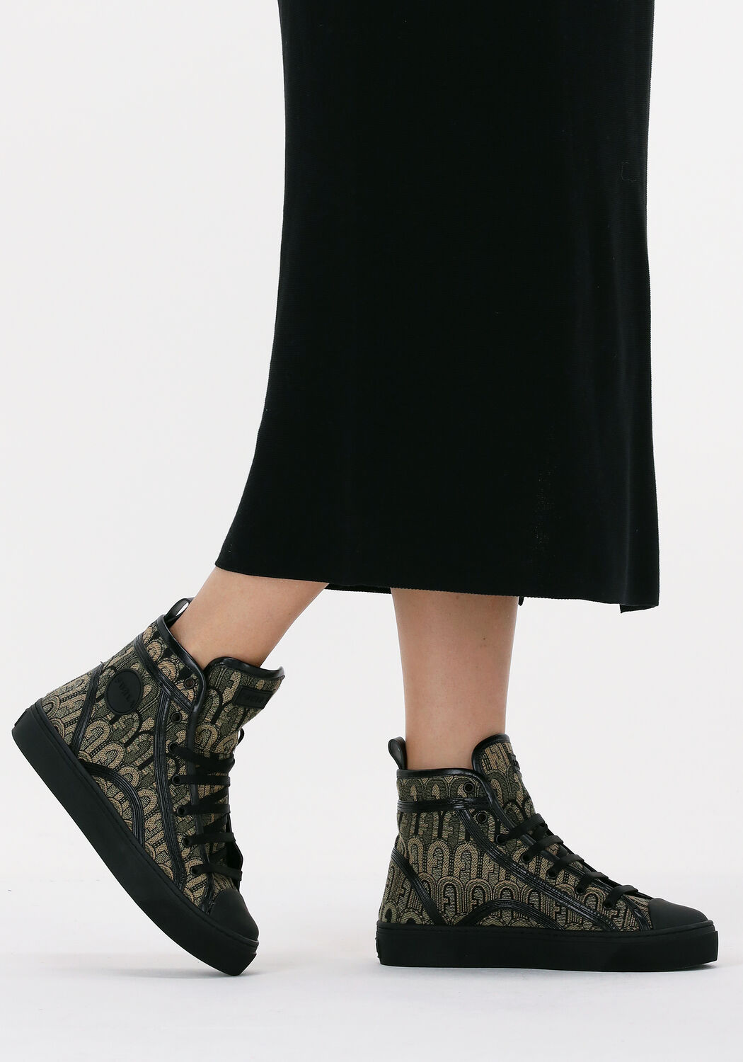 Zwarte FURLA Lage sneakers FURLA BINDING - large