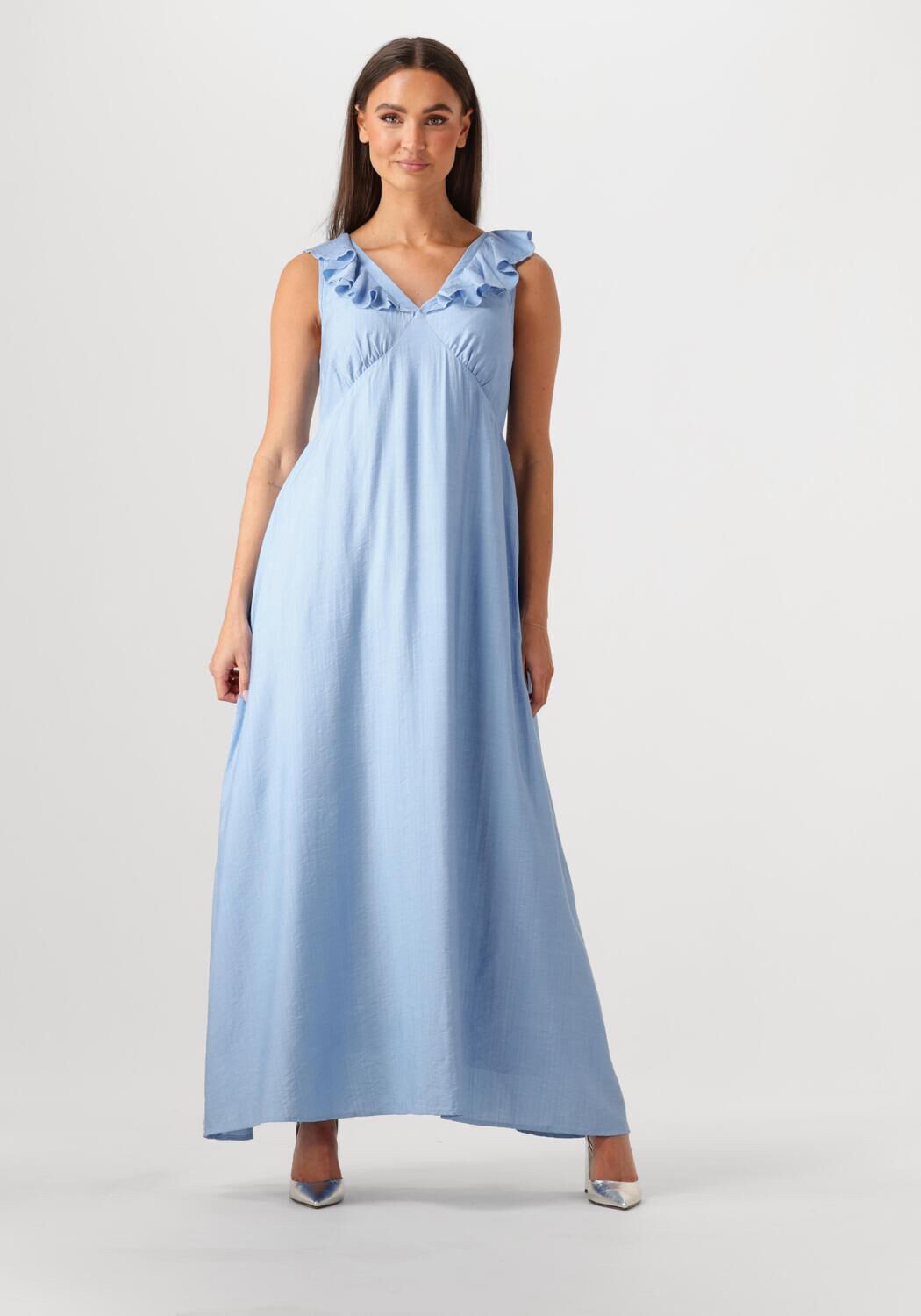MOVES Dames Jurken Leanna Dress 4237 Lichtblauw